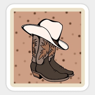 Cowboy Sticker